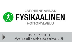 Lappeenrannan Fysikaalinen Hoitopalvelu Oy logo